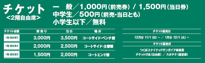 2015-16ホームゲームチケット情報 2015-16ホームゲームチケット情報
