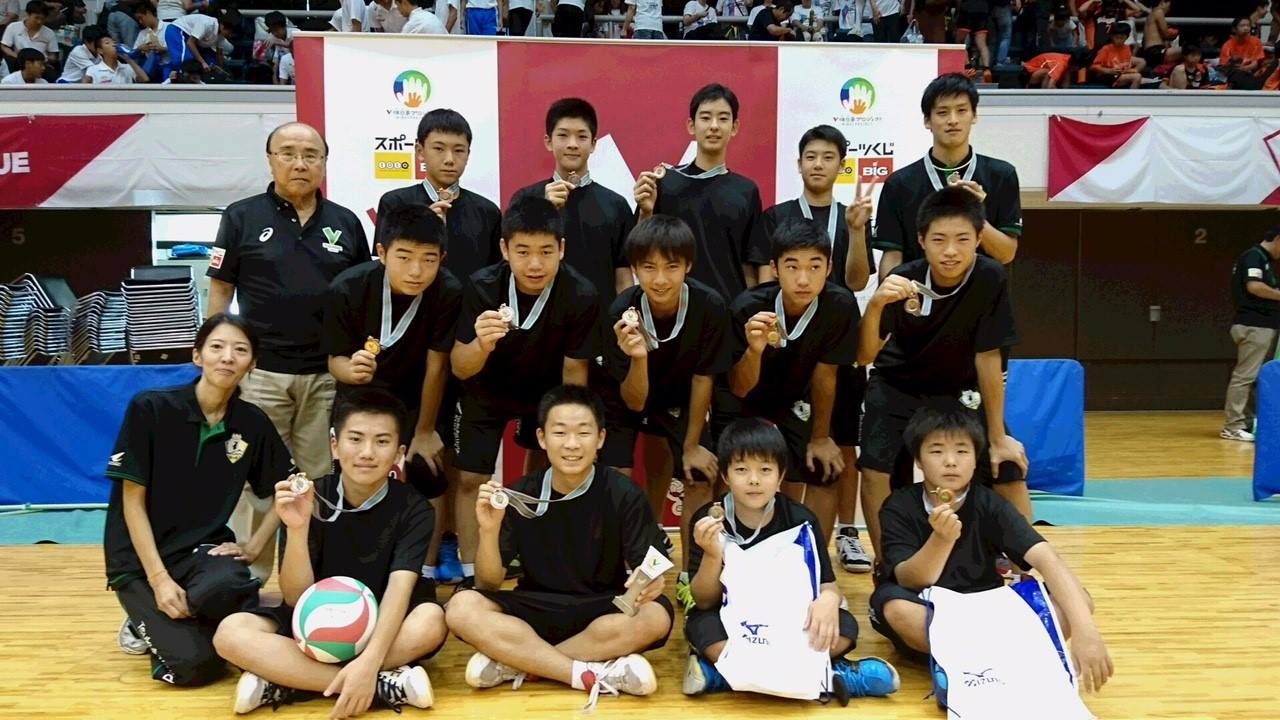 Vリーグジュニア選手権大会 3位 Vリーグジュニア選手権大会 3位